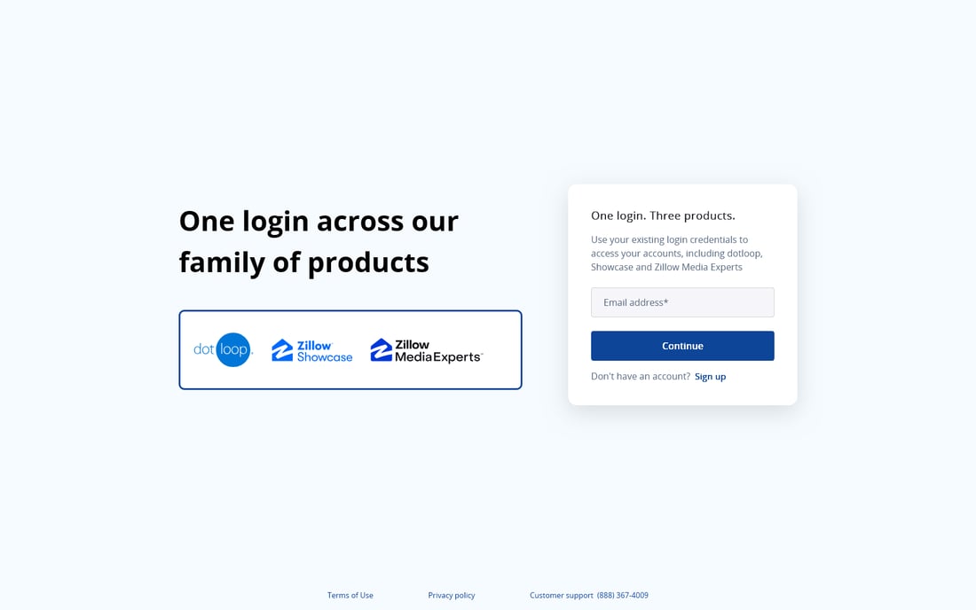 Showcase UPDATED Login Screen
